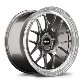 Apex ML-7RT Wheel 19x11 ET44 (5x120 / 72.56) - Machined Lip - Anthracite